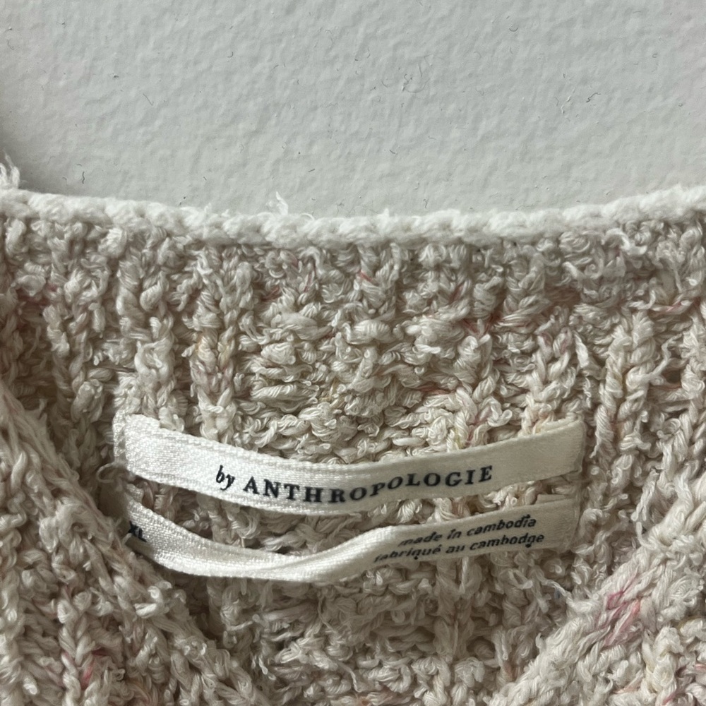 Anthropologie Beige Knit Tank Top - Picture 9 of 10